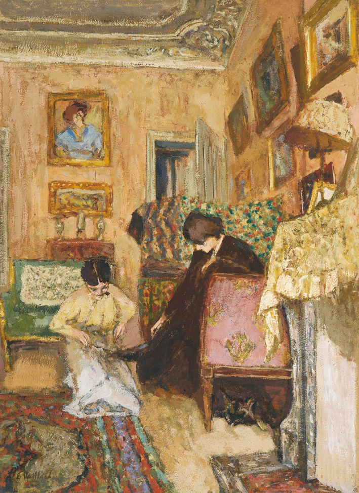  Edouard Vuillard —— LE LACET DE LA BOTTINE